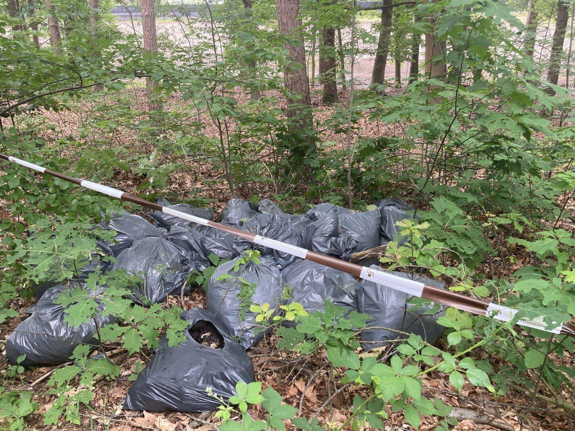 Afval in de natuur blijft een probleem