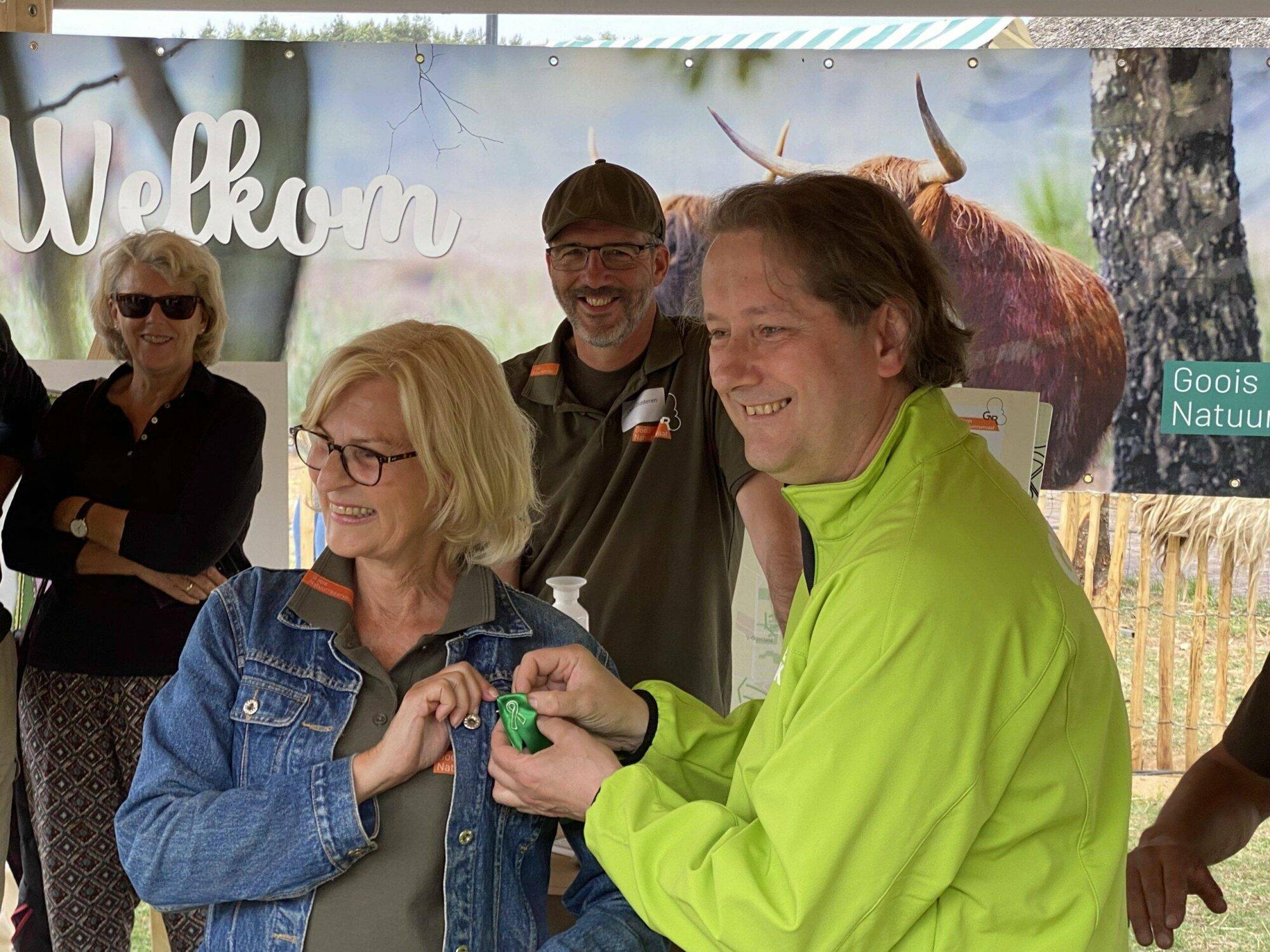 Groen Lintje voor Goois Natuurreservaat