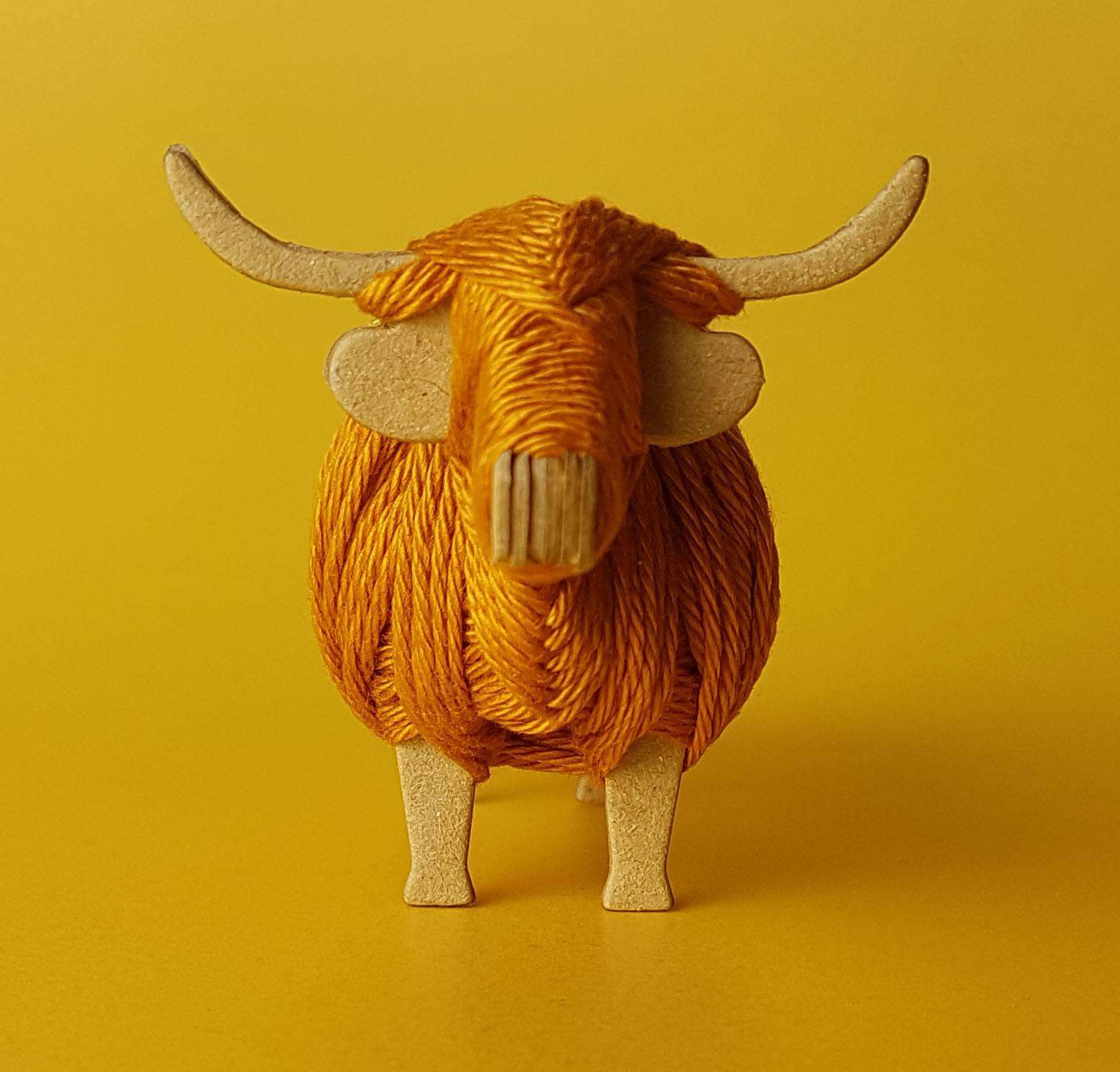 Maak je eigen Schotse hooglanders - Afbeelding 3