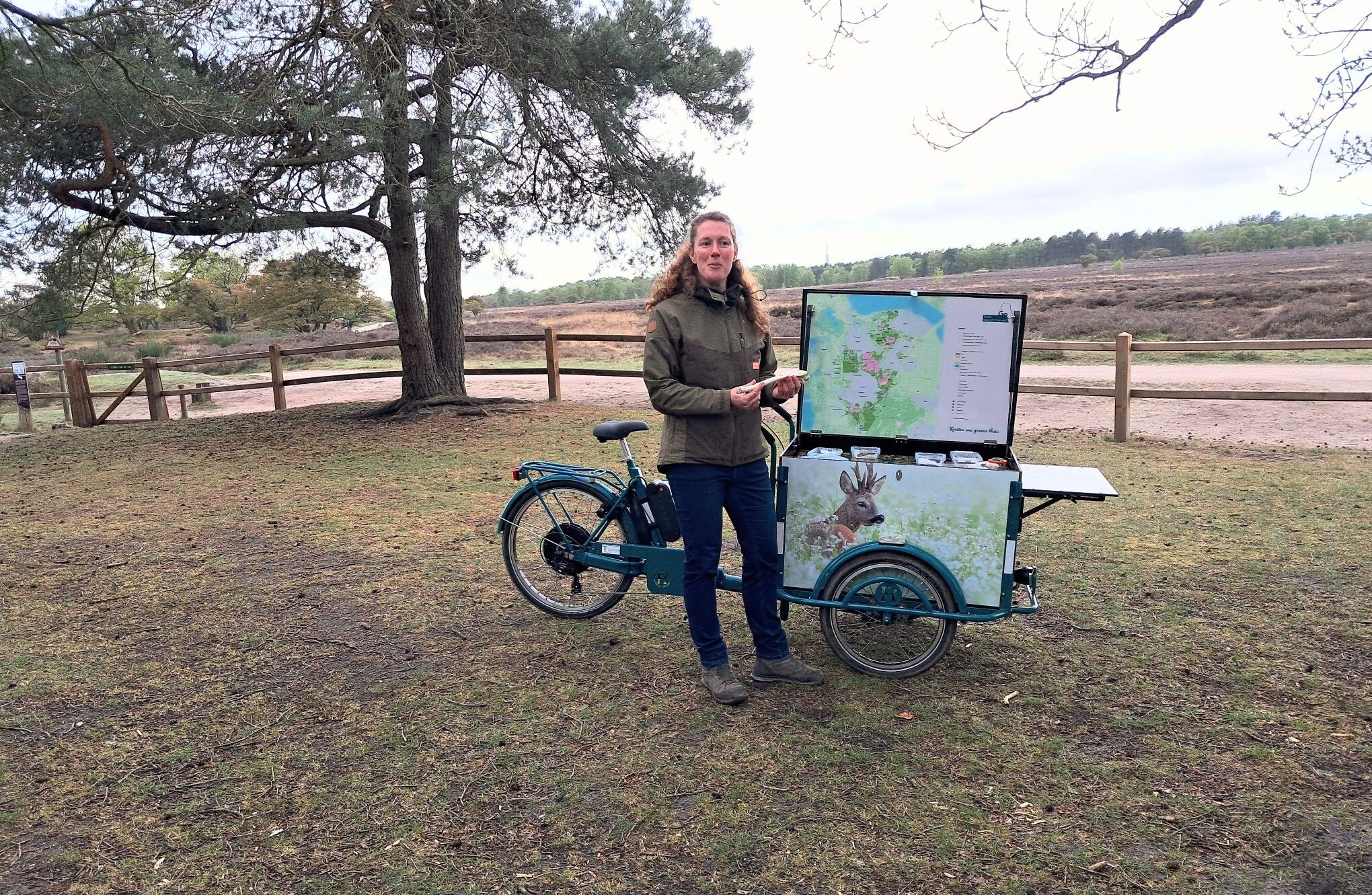 Natuurfiets brengt bewoners dichter bij de natuur van het Gooi