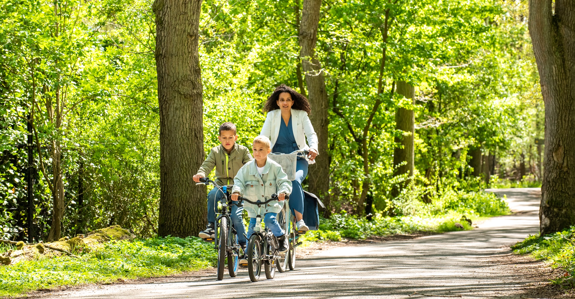 Recreanten tevreden over fietsbeleid Goois Natuurreservaat